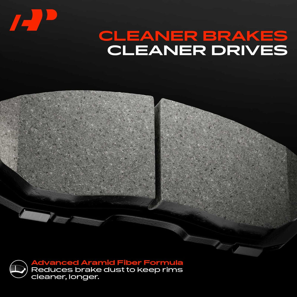 A-Premium brake pad installed on Durango rear caliper demonstrating fitment
