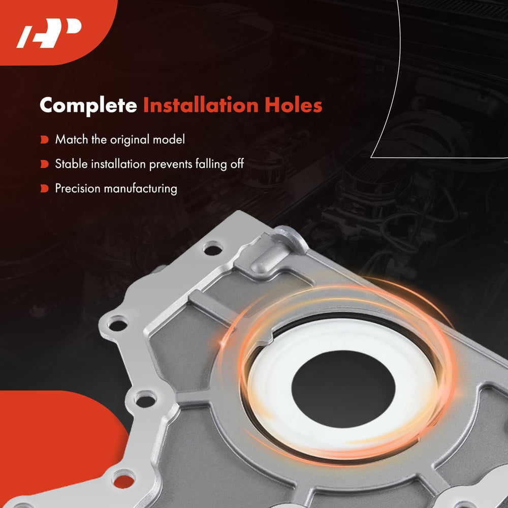 A-Premium cover installed on engine demonstrating proper fit and leak prevention