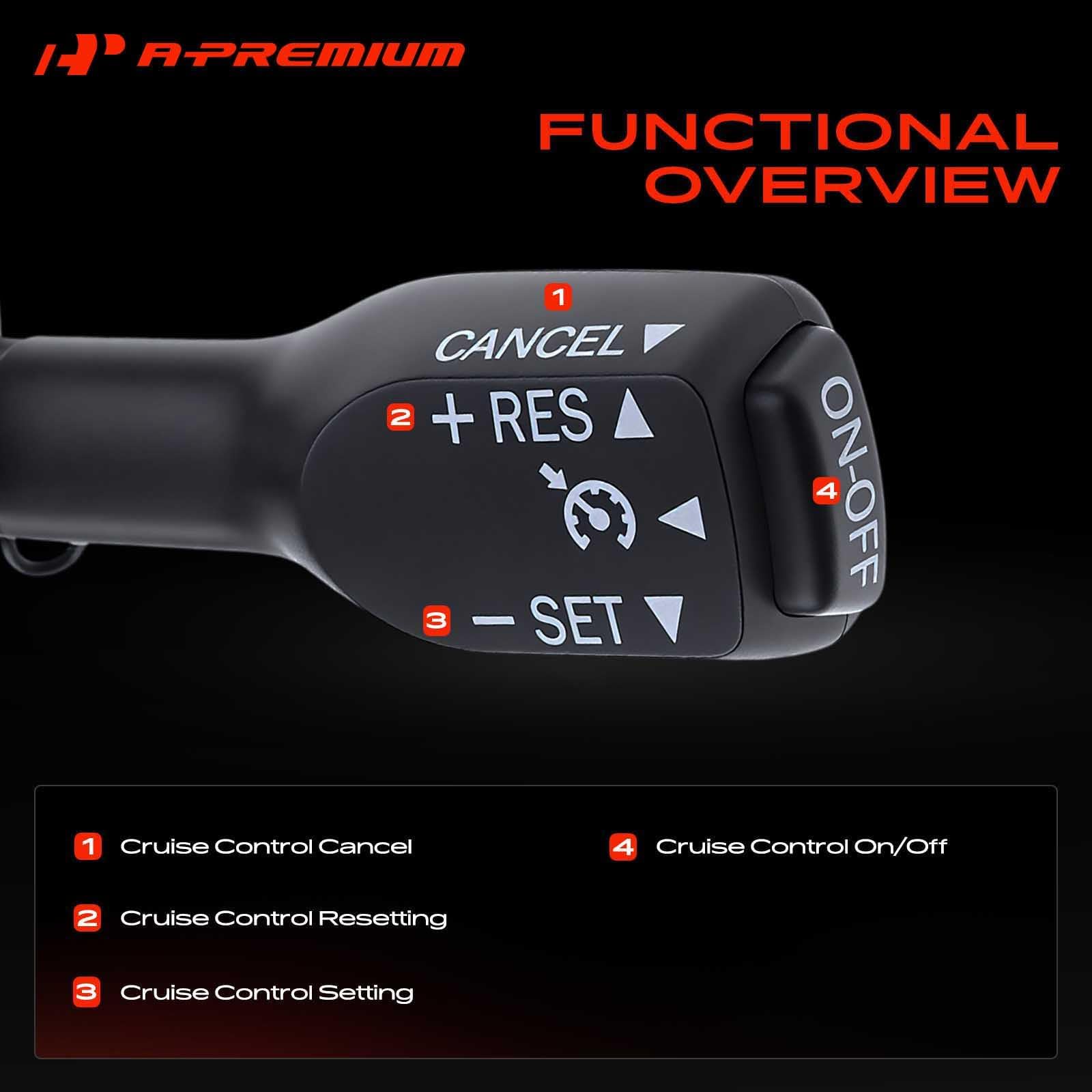 A-Premium installed on steering column demonstrating direct bolt-on replacement benefit