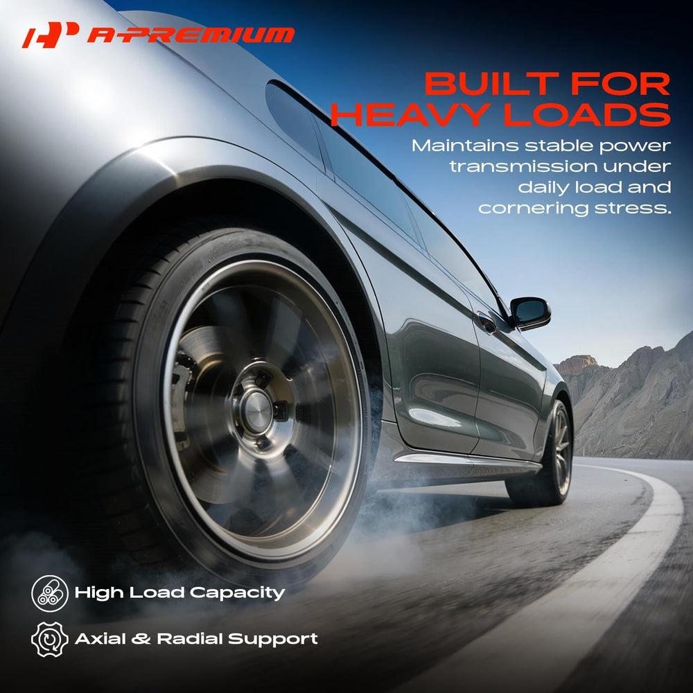 A-Premium installed on Subaru rear suspension restoring smooth rotation