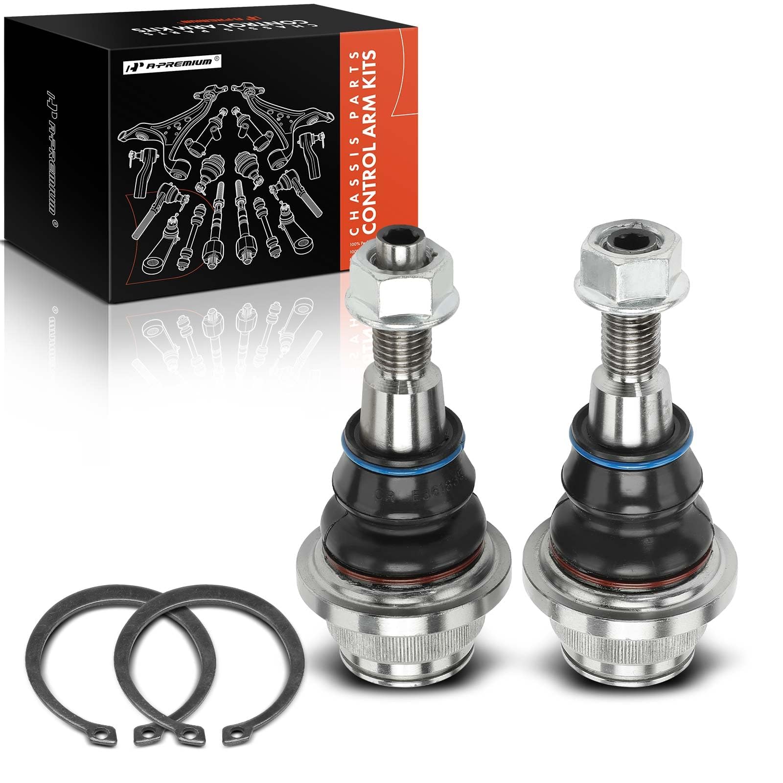 A-Premium installed on front suspension of truck illustrating restored steering control