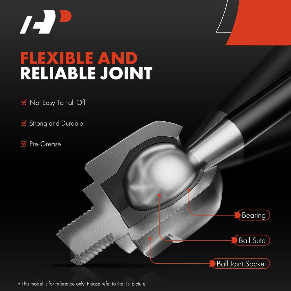 A-Premium tie rod installed on steering linkage demonstrating restored handling