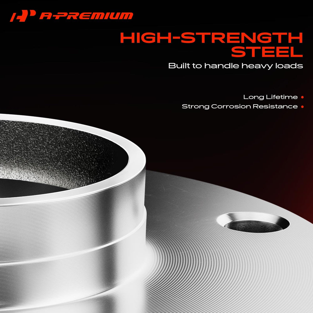 A-Premium hub installed on spindle demonstrating ready-to-fit replacement