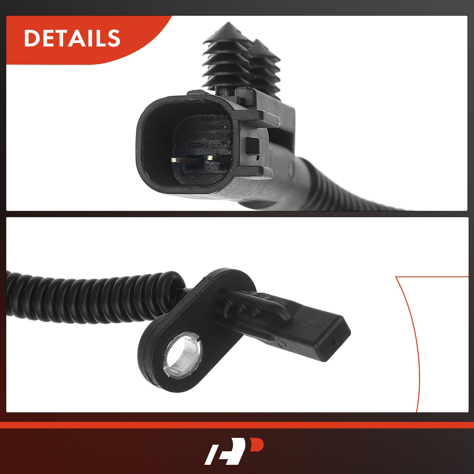 A-Premium sensor installed under vehicle highlighting proper routing and functional fitment