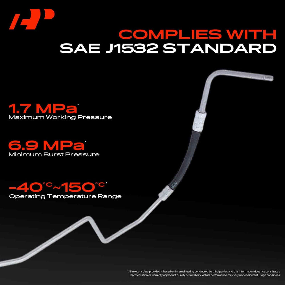 A-Premium installed under vehicle demonstrating proper fitment