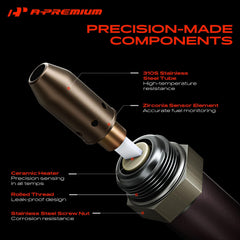 A-Premium upstream sensor installed under Subaru hood for restored monitoring