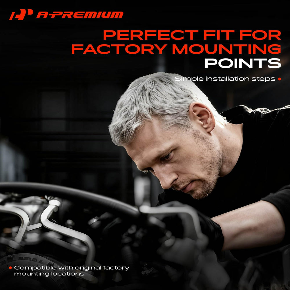 A-Premium sensor installed in engine bay showing correct front mounting location