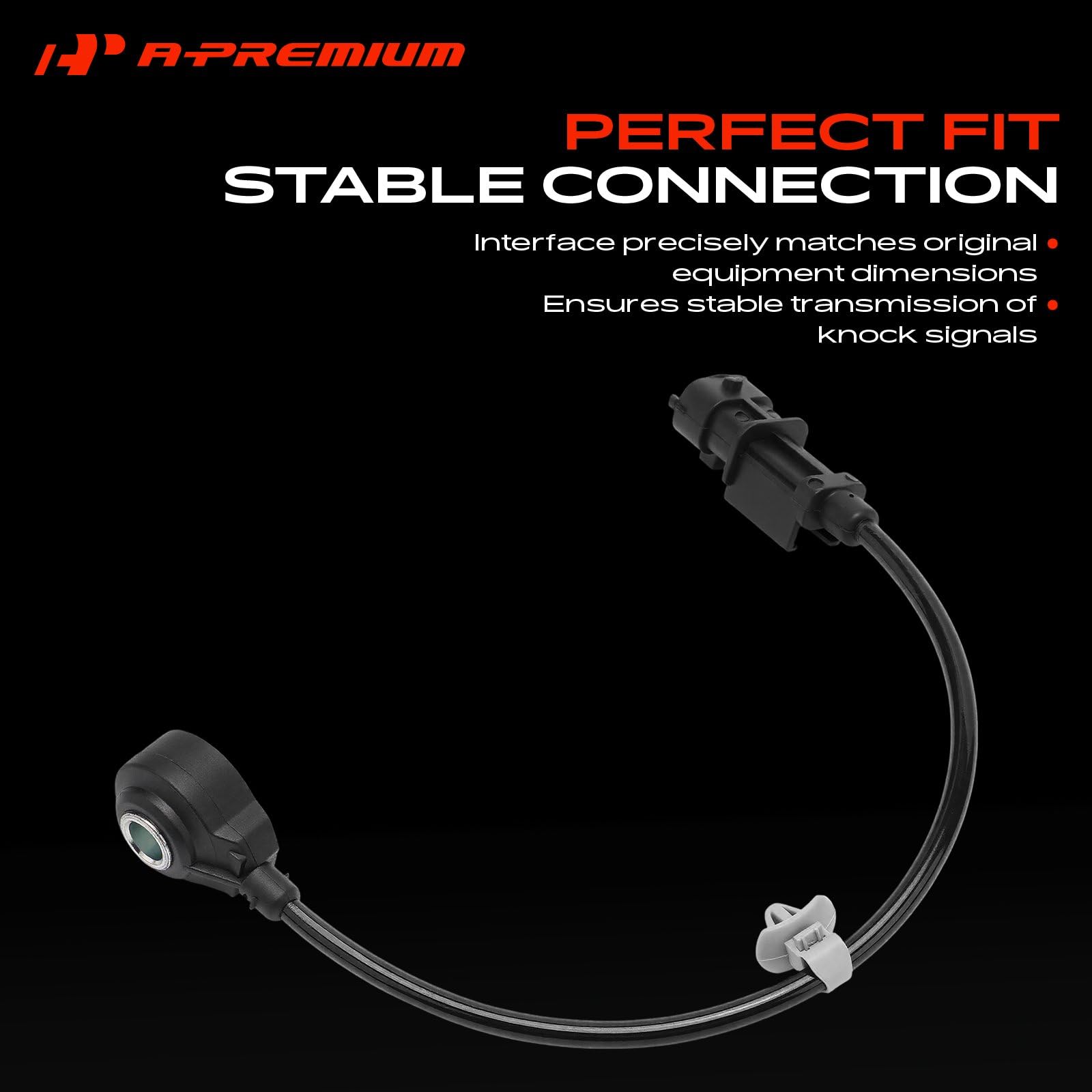 A-Premium side profile of sensor highlighting robust housing for long-term durability