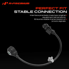 A-Premium side profile of sensor highlighting robust housing for long-term durability