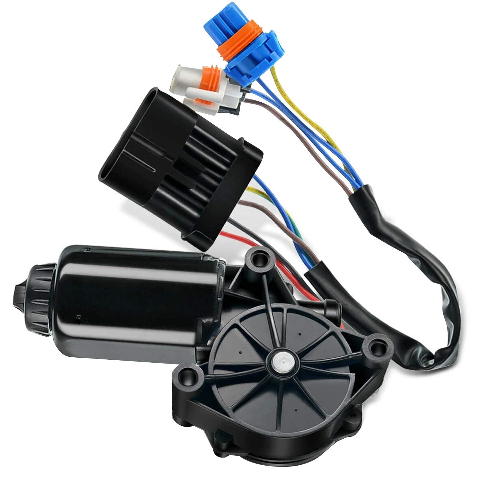 A-Premium front view of left headlight motor showing fit and finish benefit