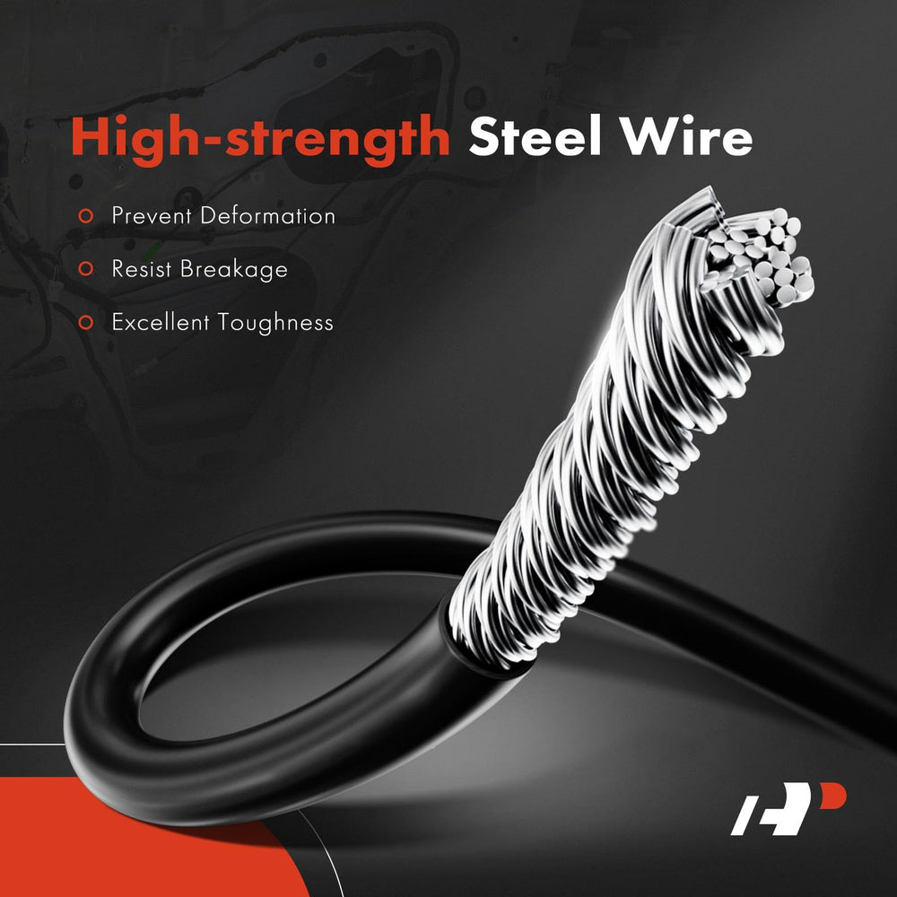 A-Premium cable next to ruler showing 16.5 inch length for verification benefit