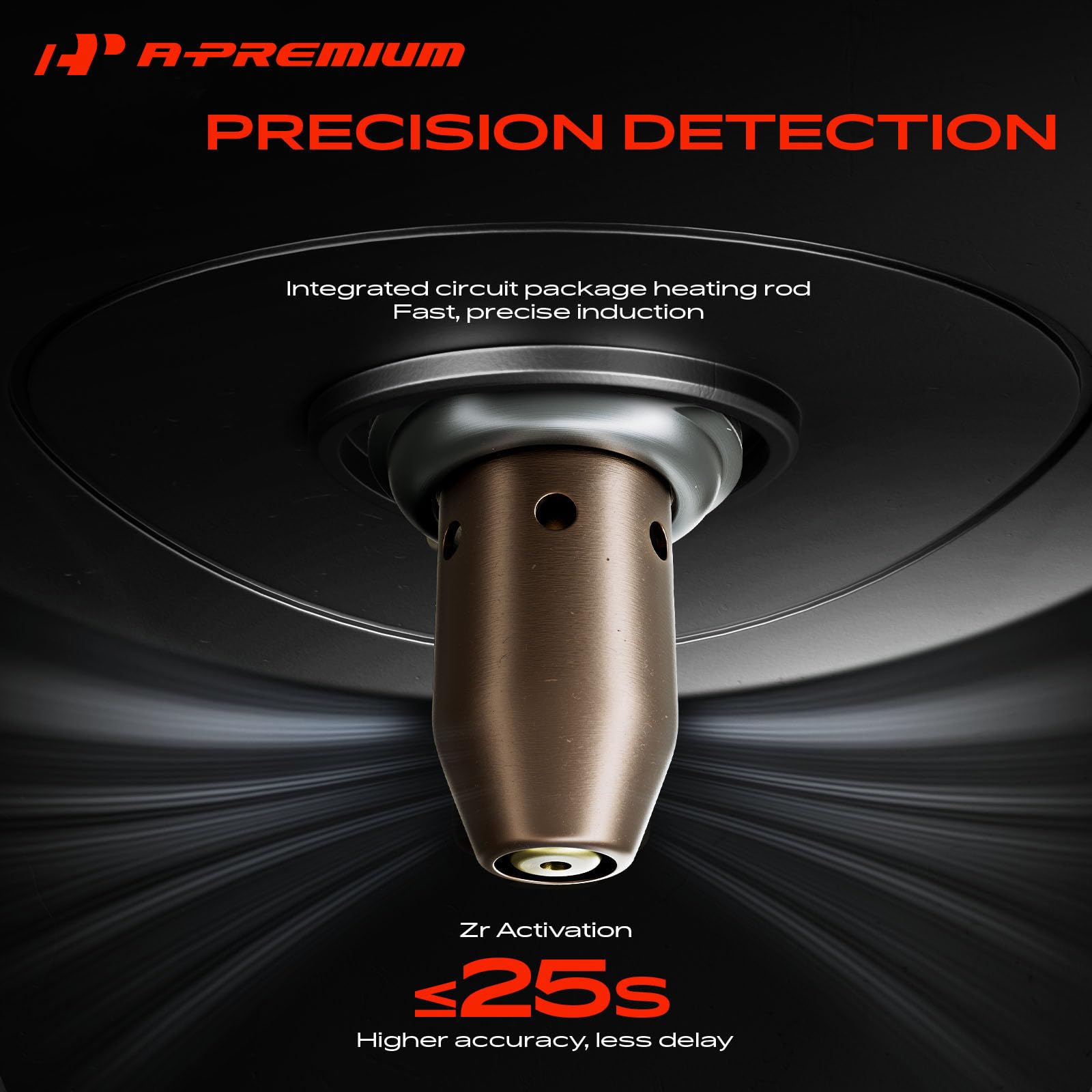 A-Premium sensors beside ruler showing 425 and 400 mm lengths for fit verification