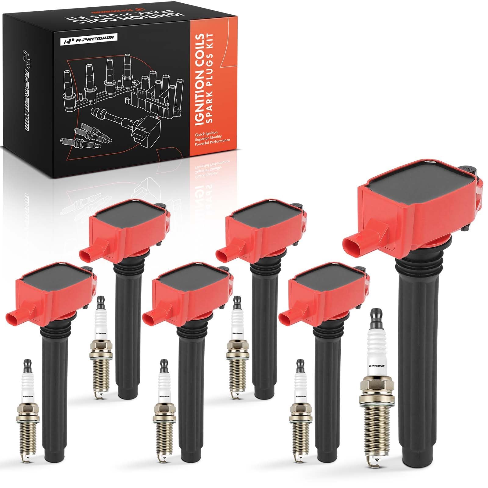 A-Premium in-garage installation scene showing a tech installing kit for reliable ignition