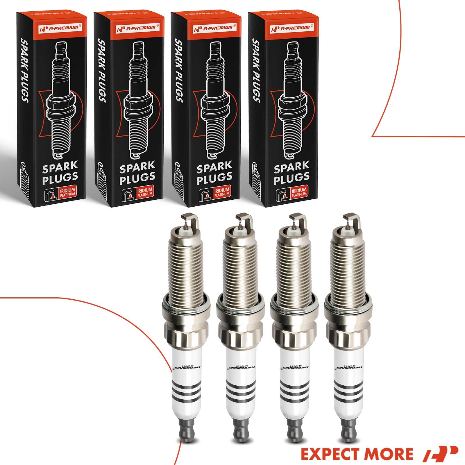A-Premium in-garage installation scene, showing ease of DIY replacement and improved ignition reliability