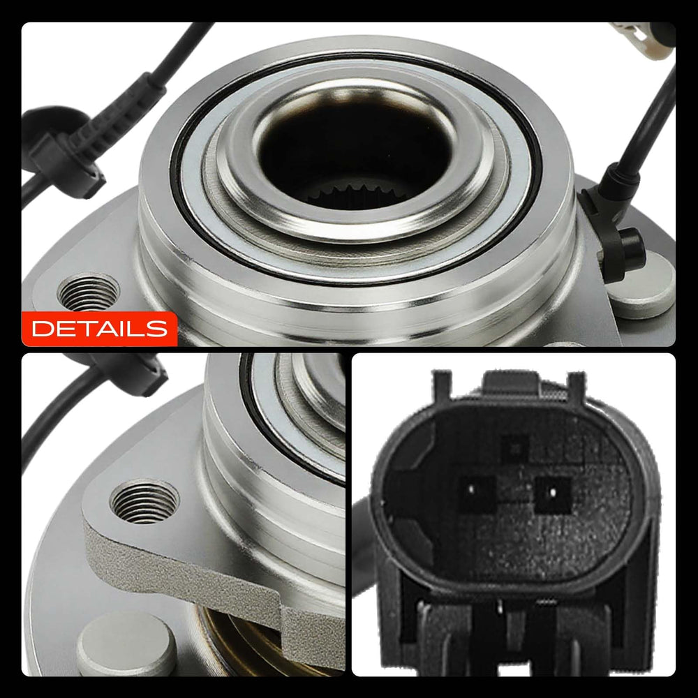 A-Premium hub in garage during install illustrating straightforward replacement