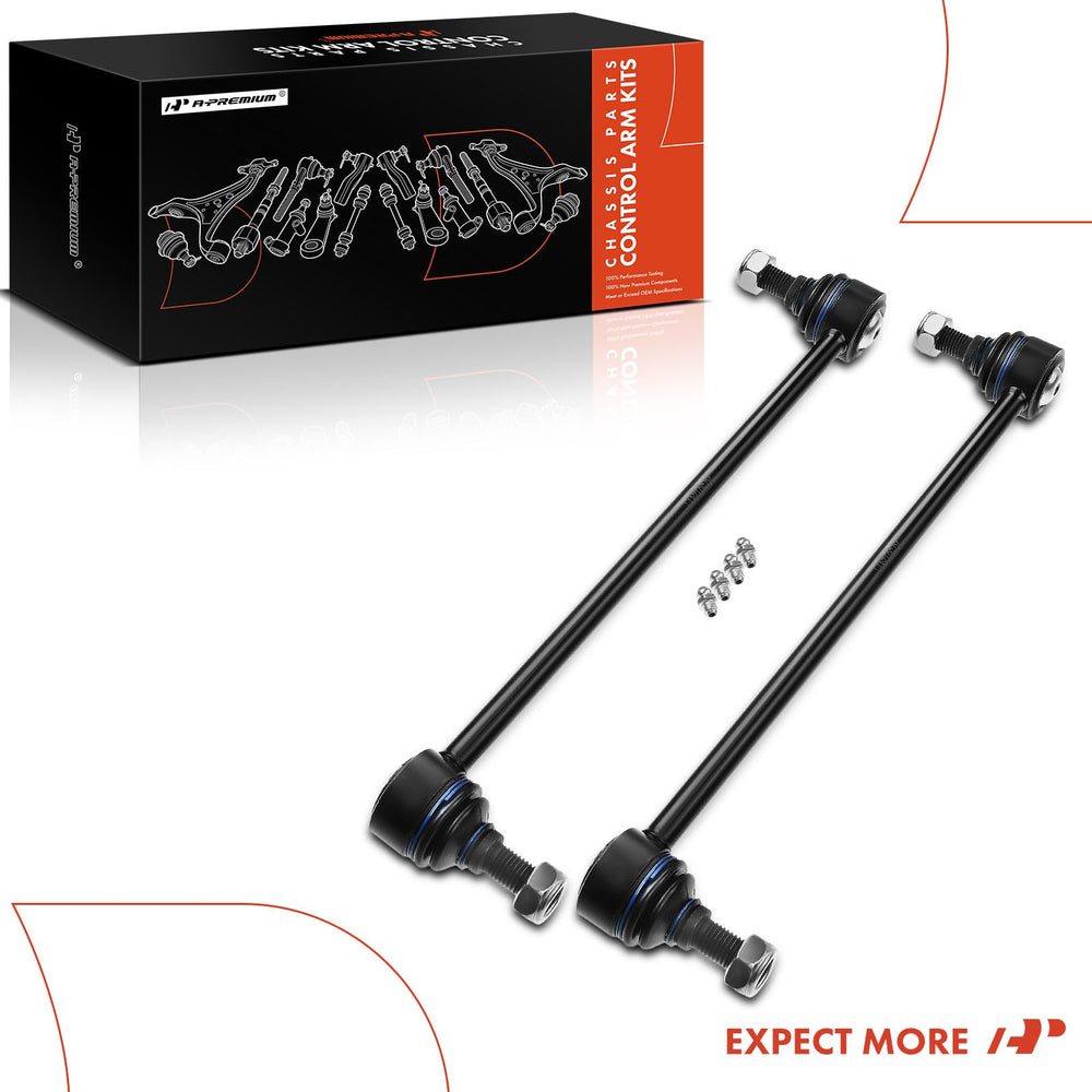 A-Premium link in a garage repair setting, improves confidence in suspension maintenance