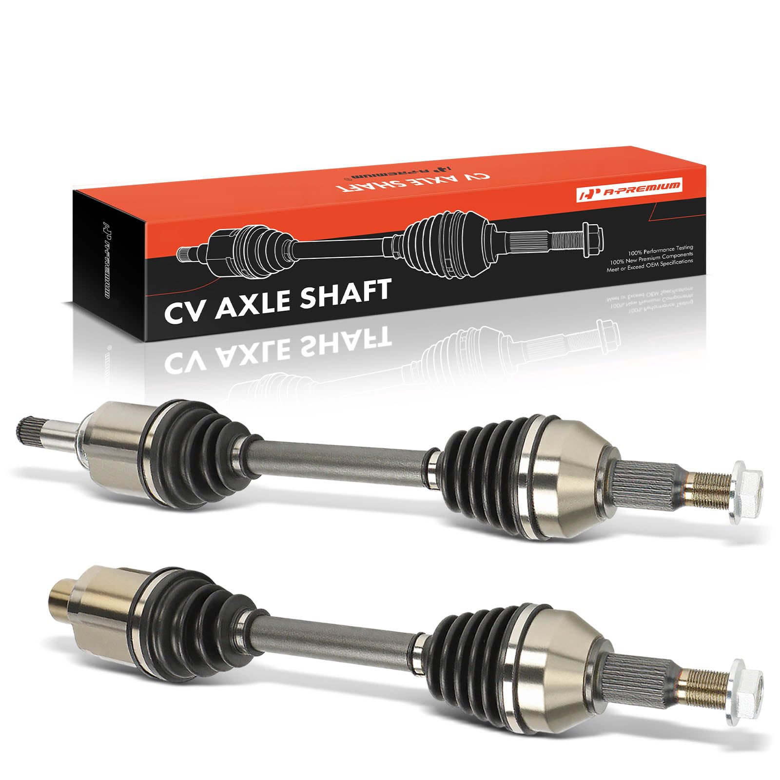A-Premium garage scene with tools ready to install the axles for faster repair turnaround