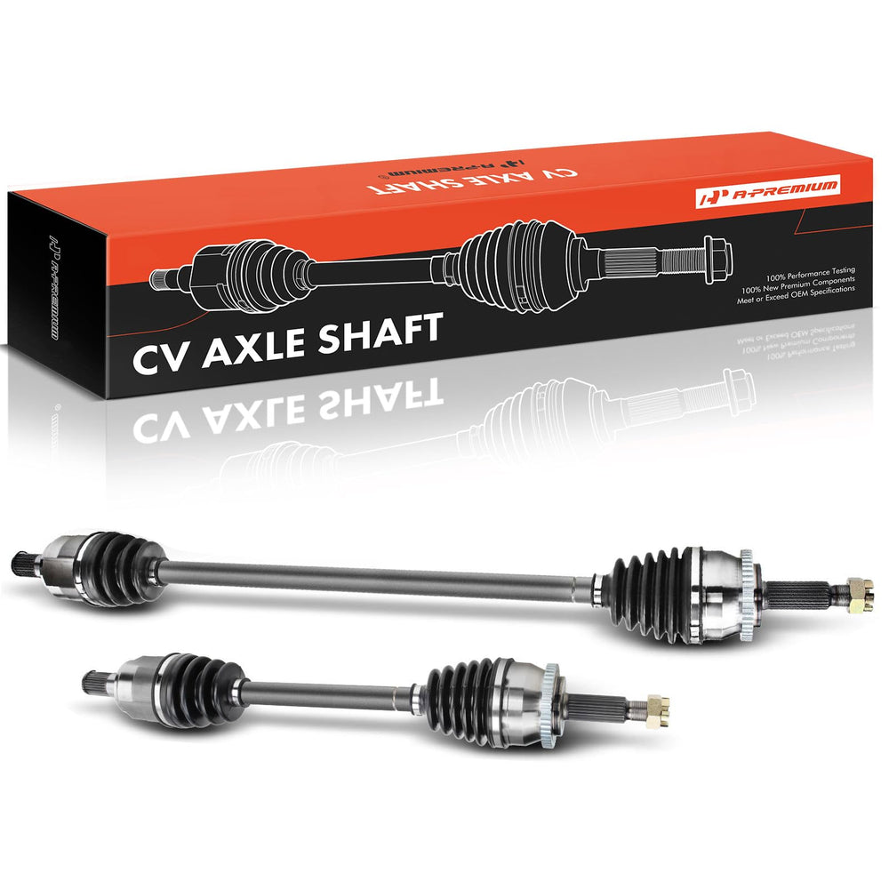 A-Premium lifestyle scene of a mechanic installing axles showing restored driveability benefit