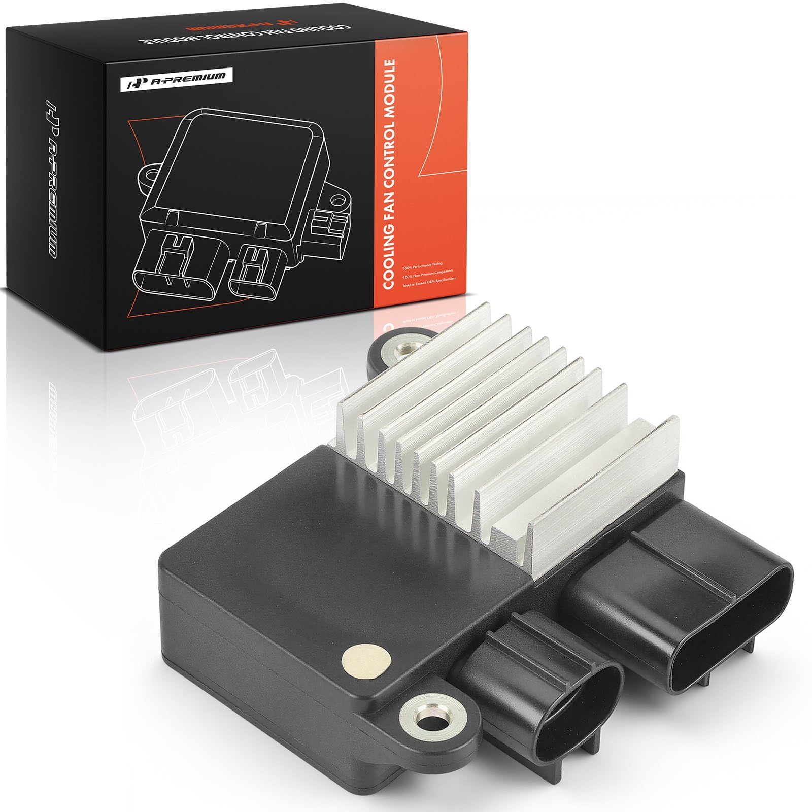 A-Premium mechanic installing module in vehicle to show ease of swap and reliability