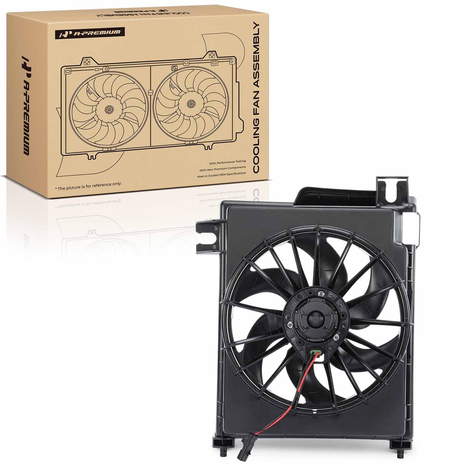 A-Premium installed in truck driving scene showing restored cooling performance