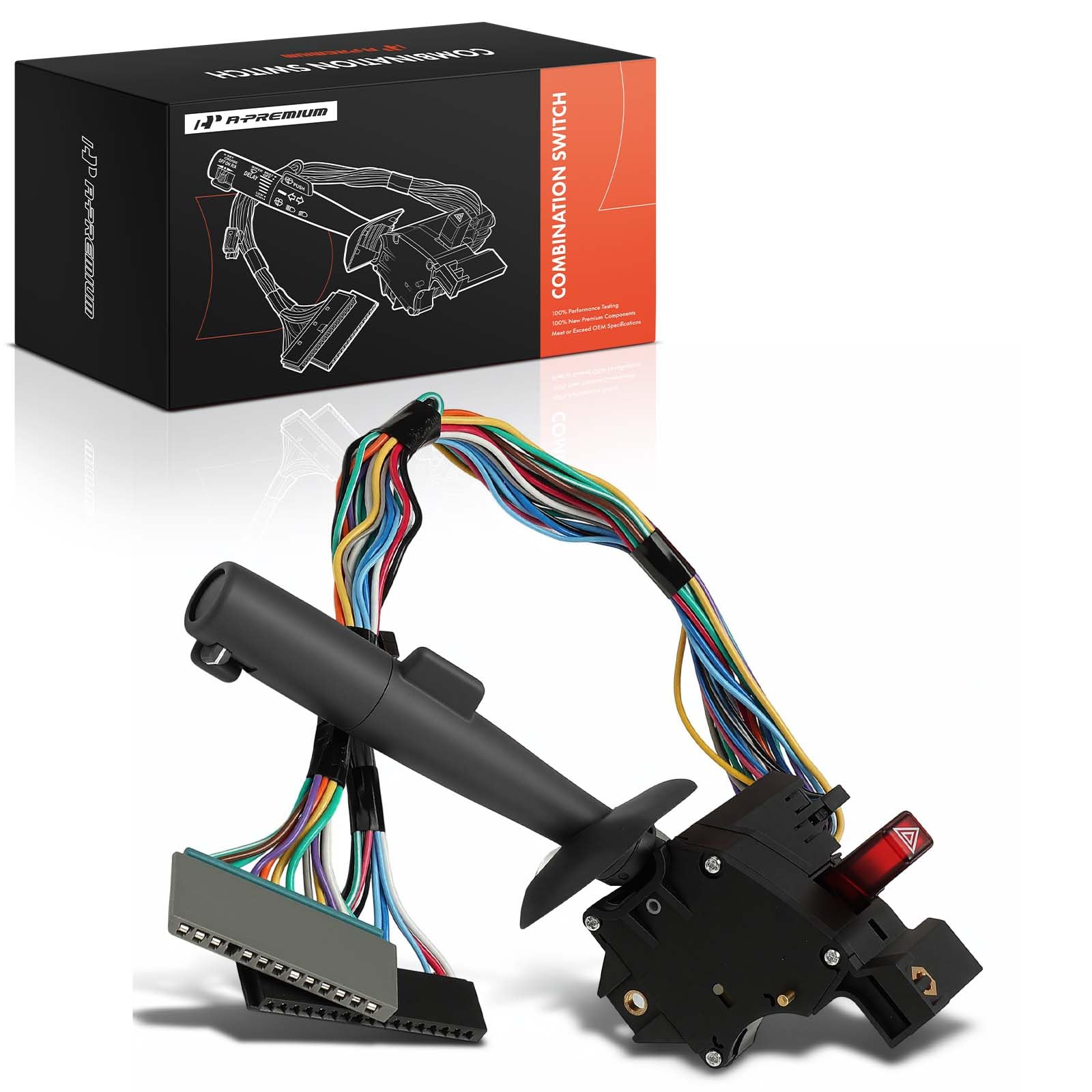 A-Premium product staged on workbench with tools showing professional-ready replacement benefit