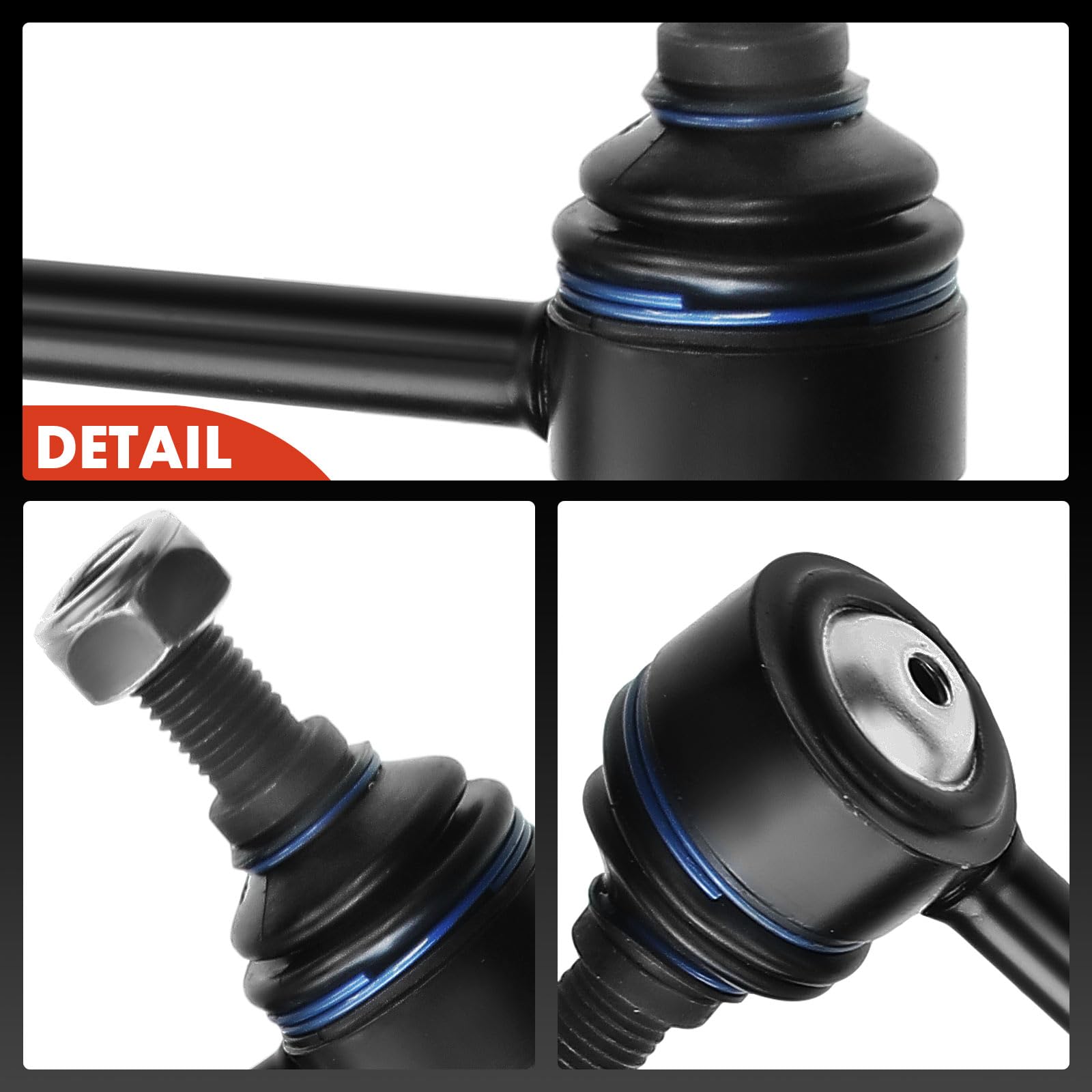 A-Premium link staged on workbench ready for install, simplifies DIY replacement process