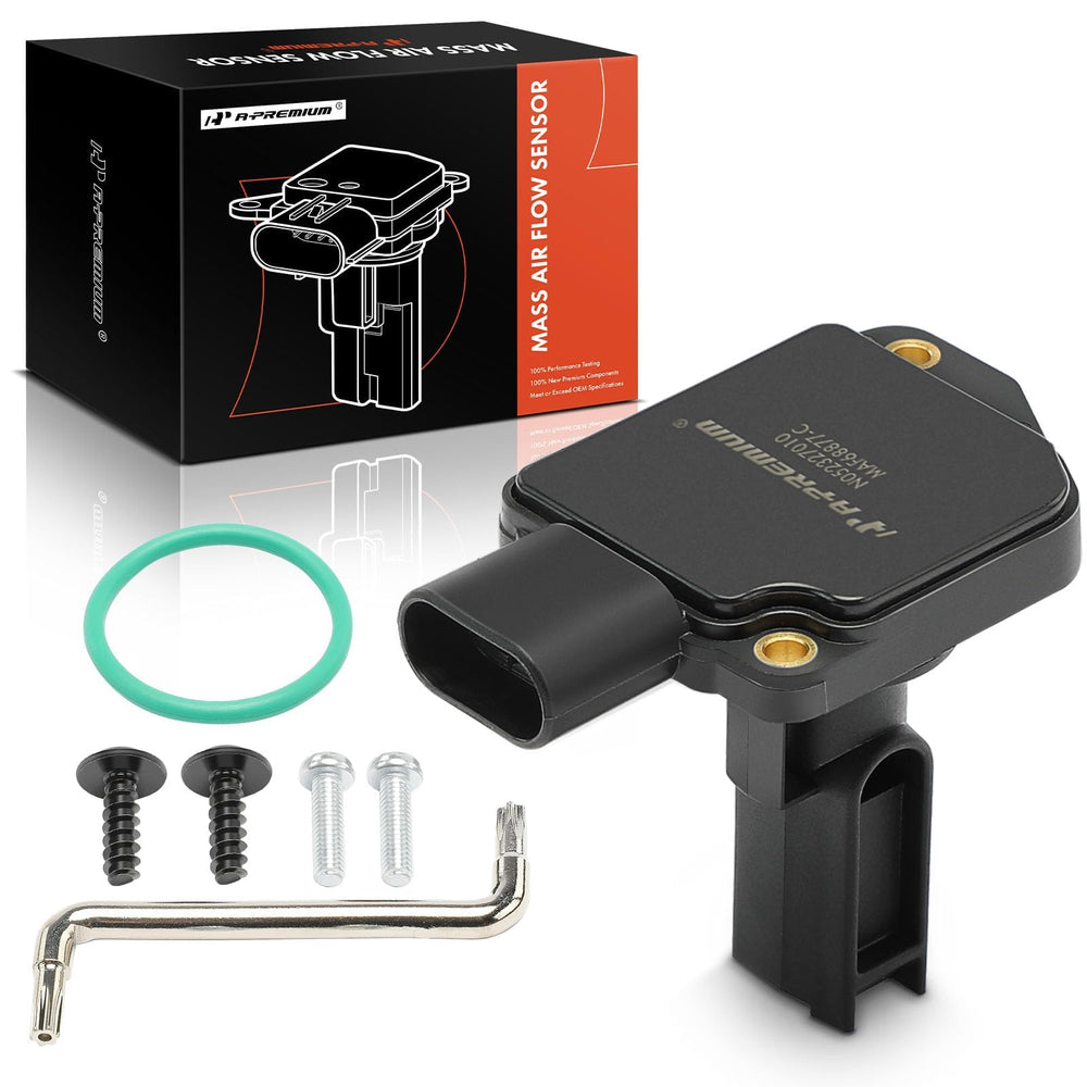 A-Premium front view of MAF sensor showing shape and fit benefits