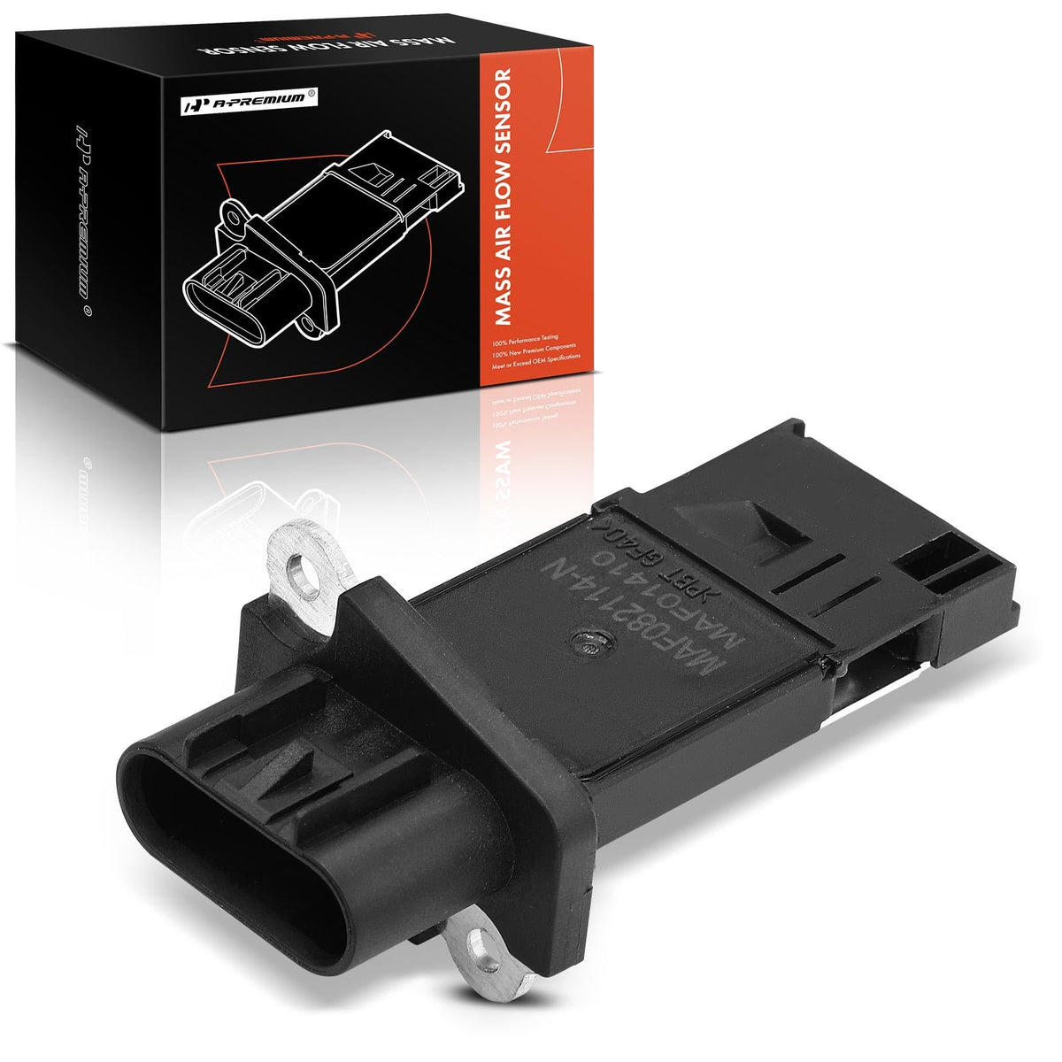 A-Premium MAF front view showing sensor shape and accurate fit