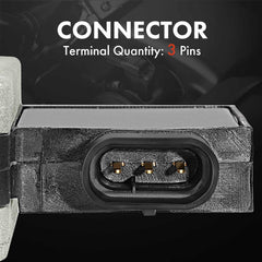 A-Premium MAF sensor 3-pin connector close-up ensuring correct electrical fit