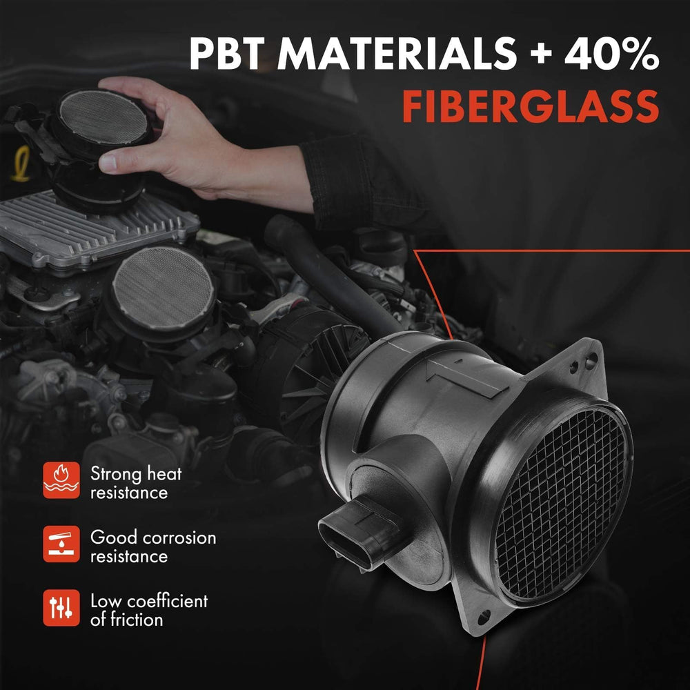 A-Premium sensor side profile showing PBT+GF30 housing and durable alloy components