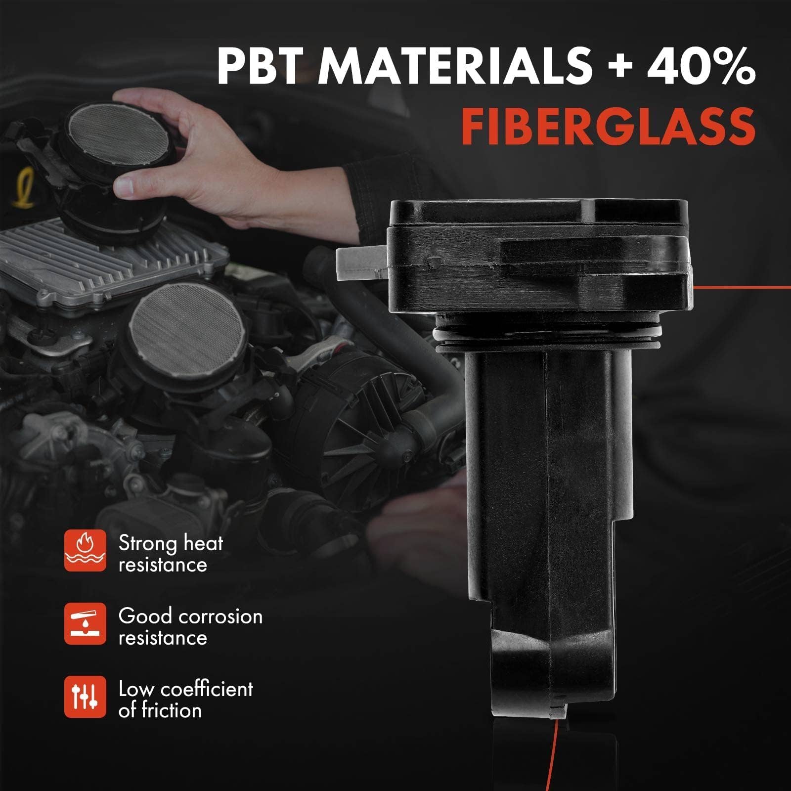 A-Premium side profile with aluminum parts for durable performance