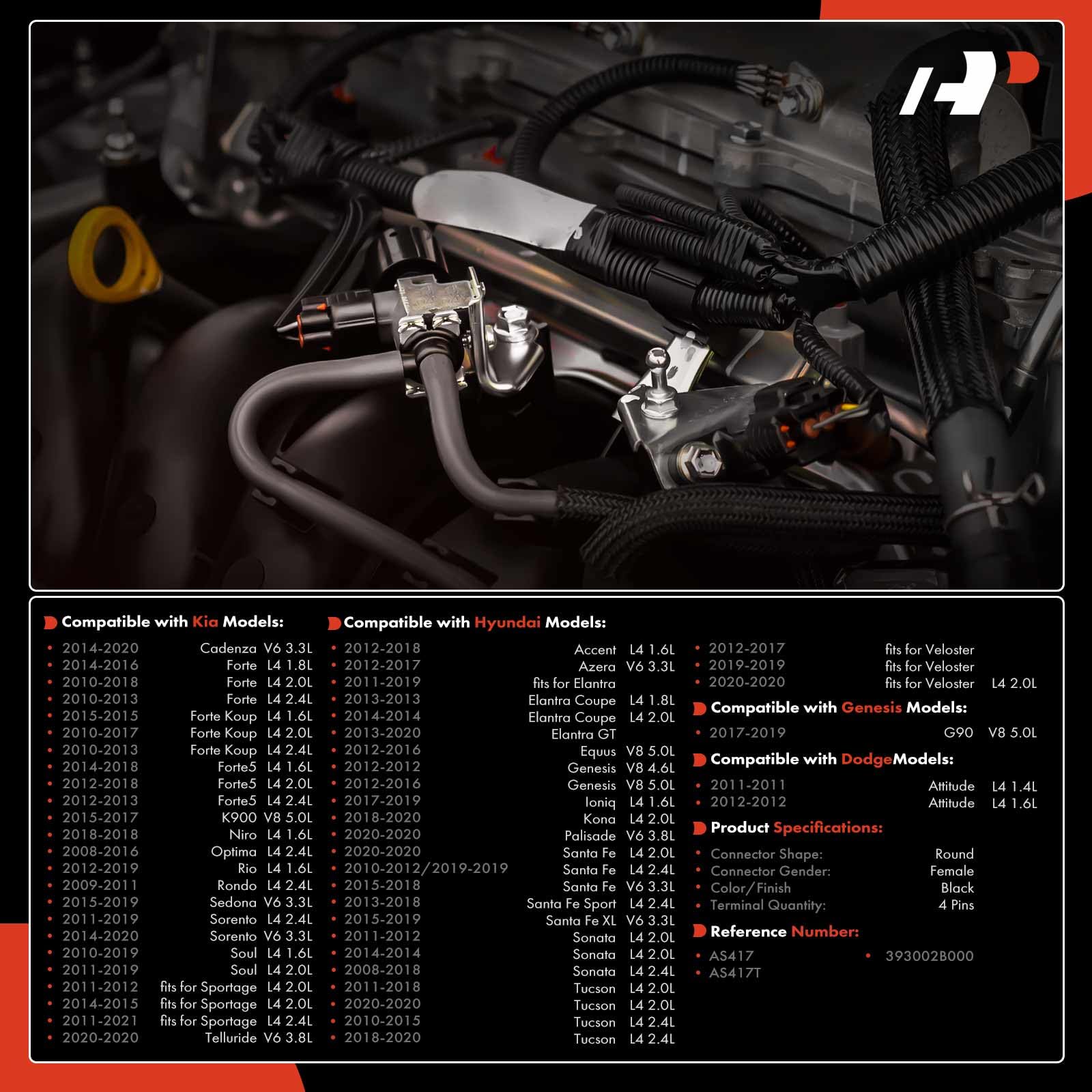 A-Premium MAP sensor back connector detail highlighting secure plug for reliable signal