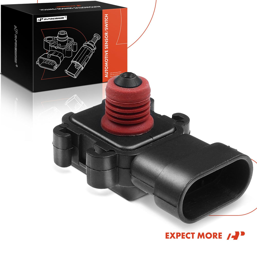 A-Premium MAP sensor in a garage setup highlighting DIY replacement convenience