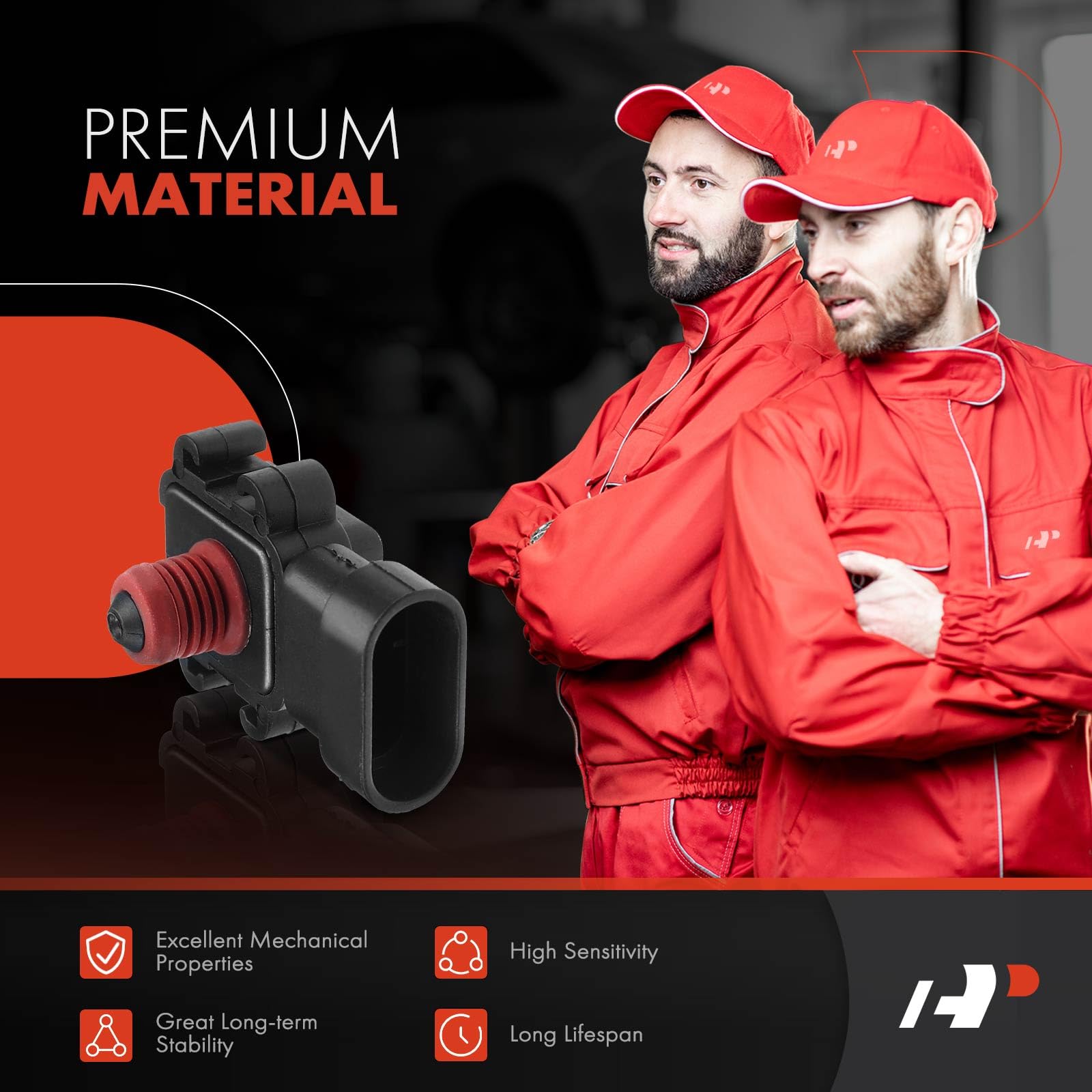 A-Premium MAP sensor mounting point for easy direct-fit installation