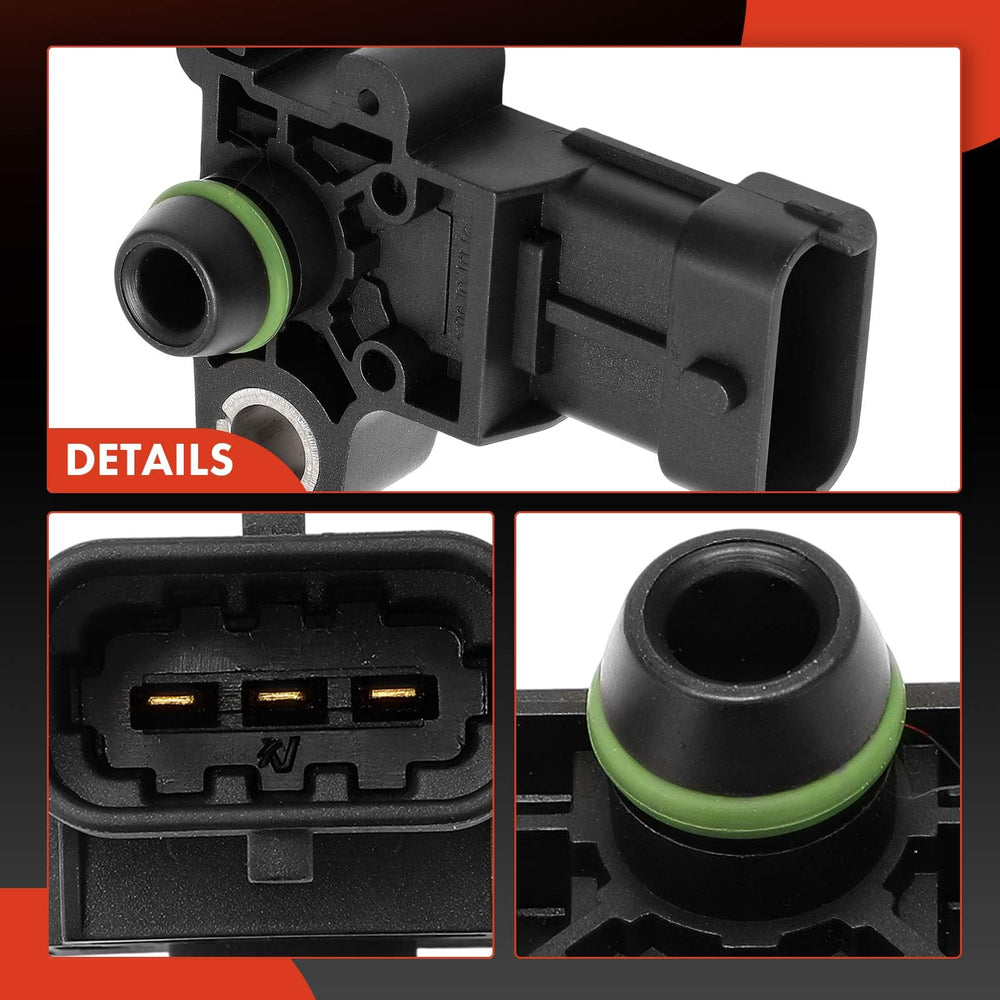 A-Premium MAP sensor packaging box showing secure packaging and part protection