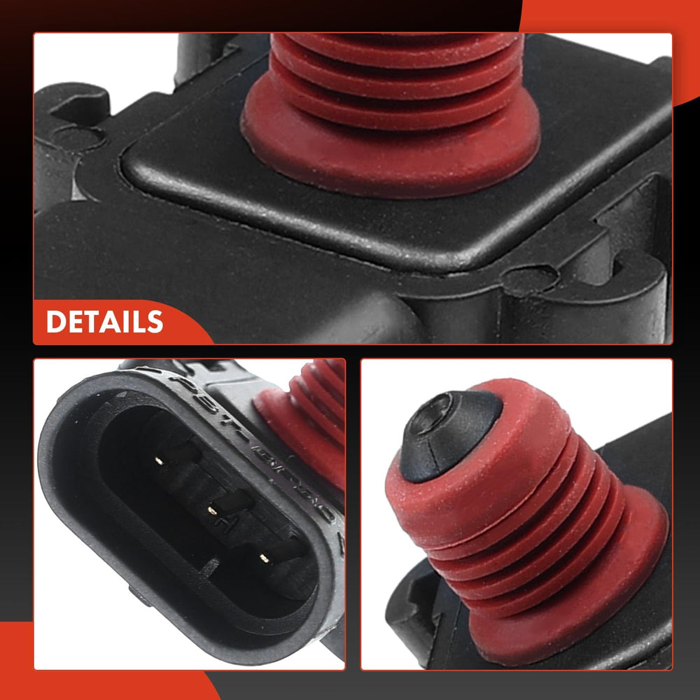 A-Premium MAP sensor size scale with ruler for quick dimension reference