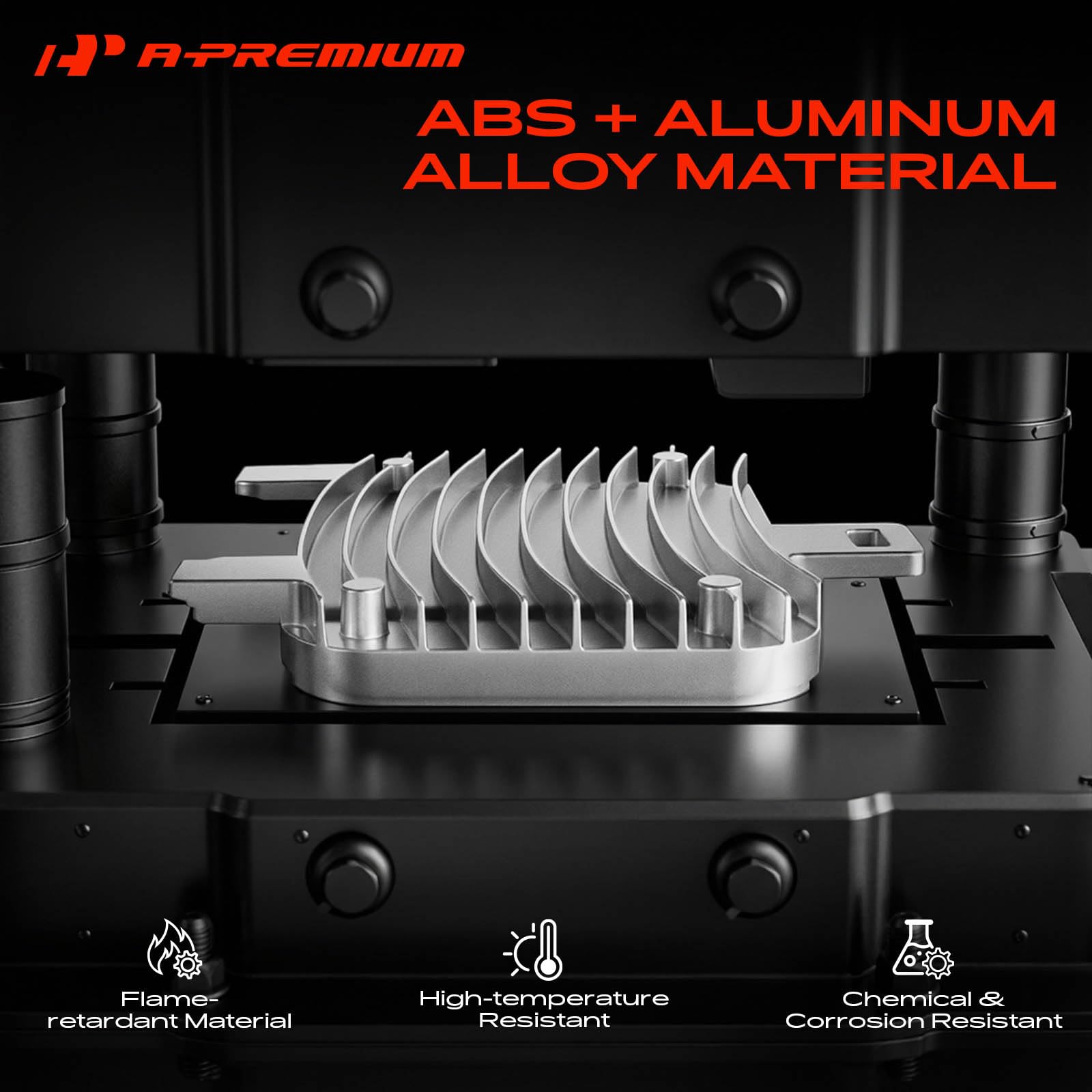A-Premium material and surface texture detail highlighting durable construction
