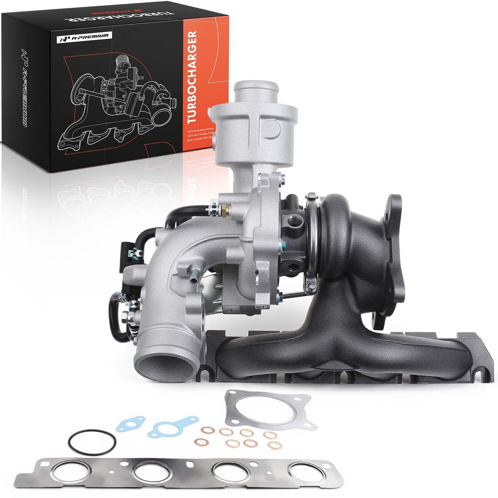 A-Premium mechanic installing turbo showing professional-fit and confidence