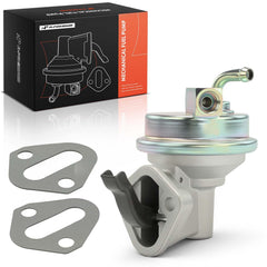 A-Premium front view of pump showing mounting ports and benefit of easy fitment