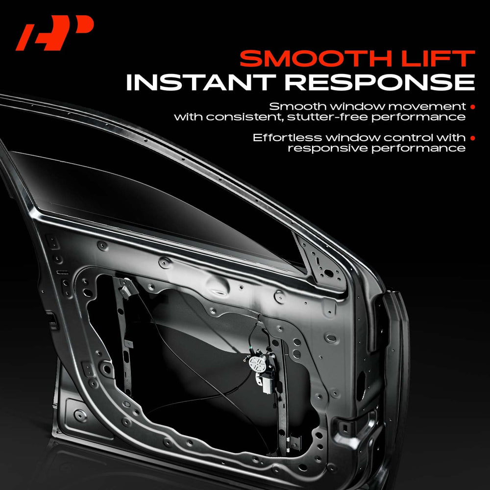 A-Premium motor installed in door demonstrating restored window operation