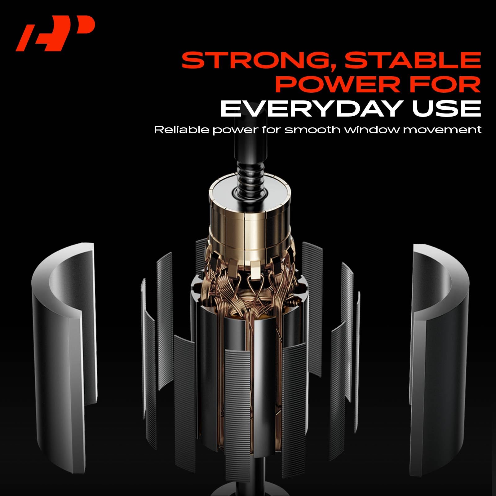 A-Premium motor mounting points detail for accurate, secure installation
