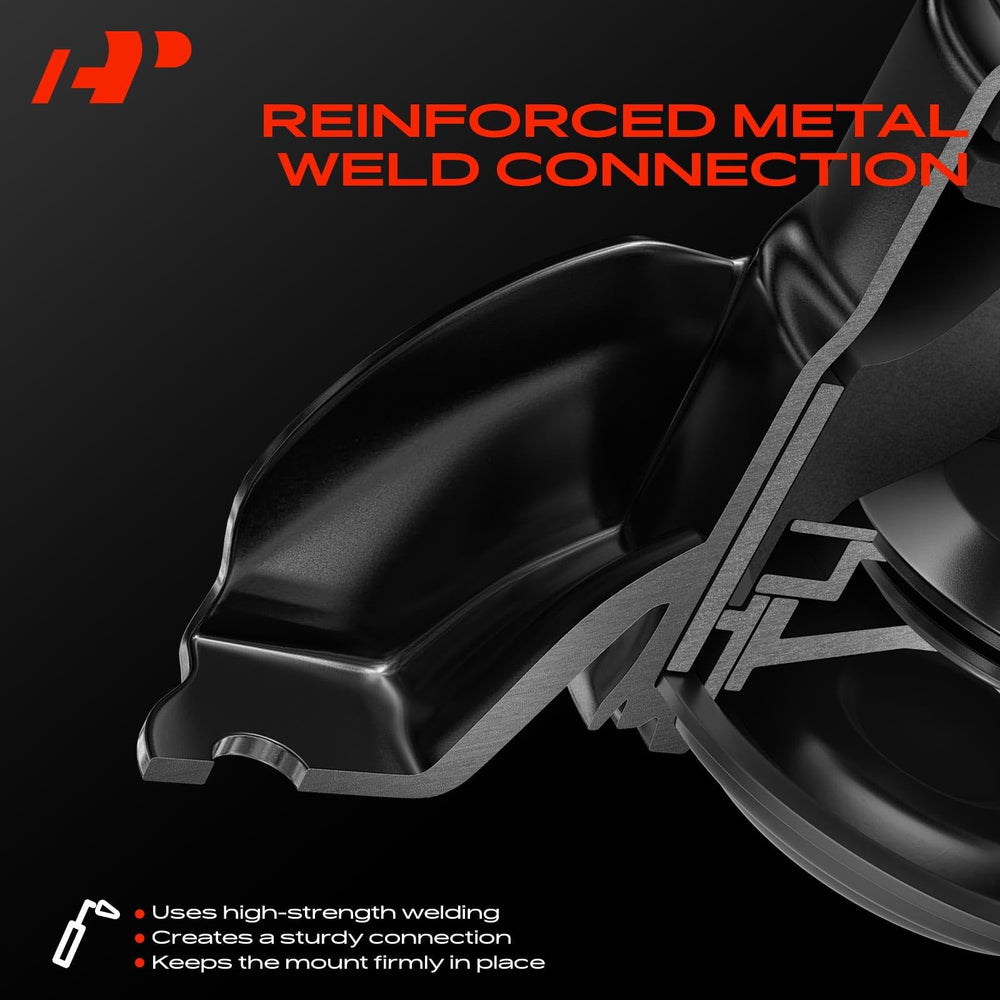 A-Premium mount installed in engine bay demonstrating reduced engine movement
