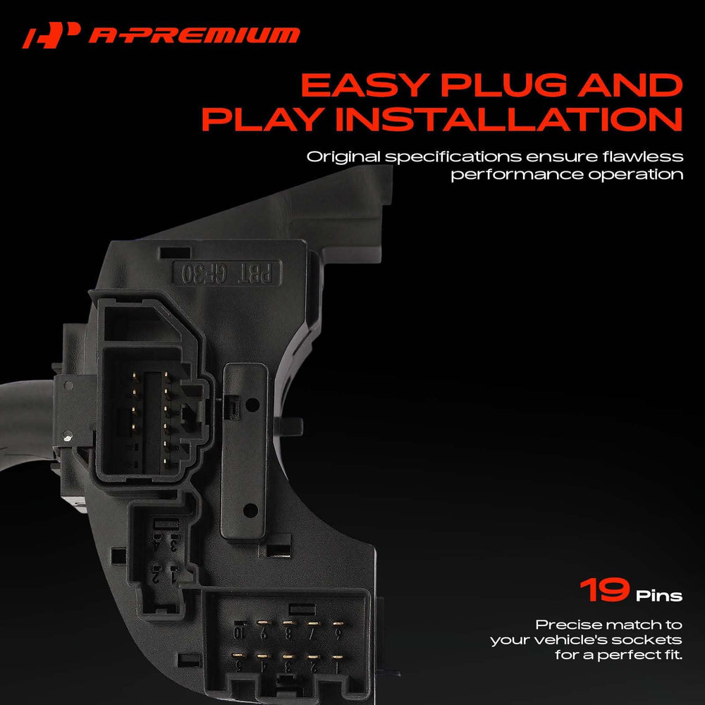A-Premium mounted on steering column demonstrating simple bolt-on installation benefit