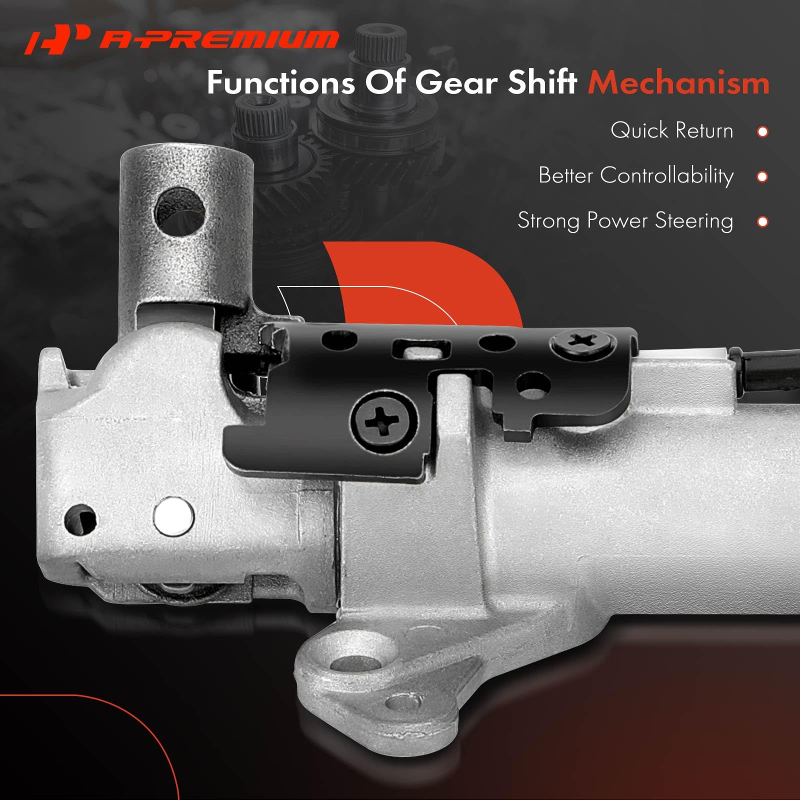 A-Premium mounted on steering shaft demonstrating correct fit