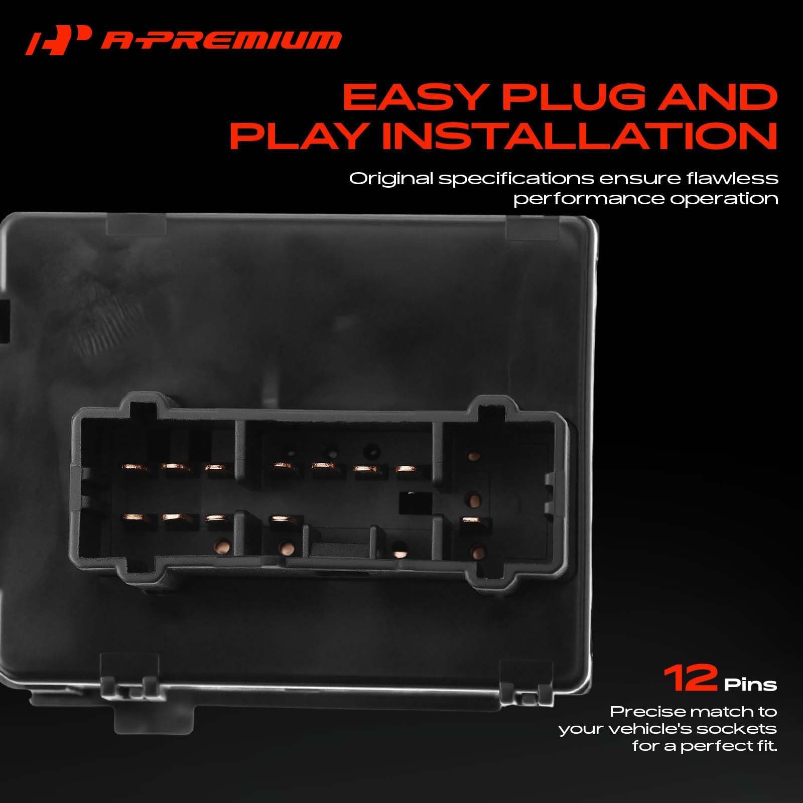 A-Premium mounting bolt area highlighting bolt-on attachment for fast installation
