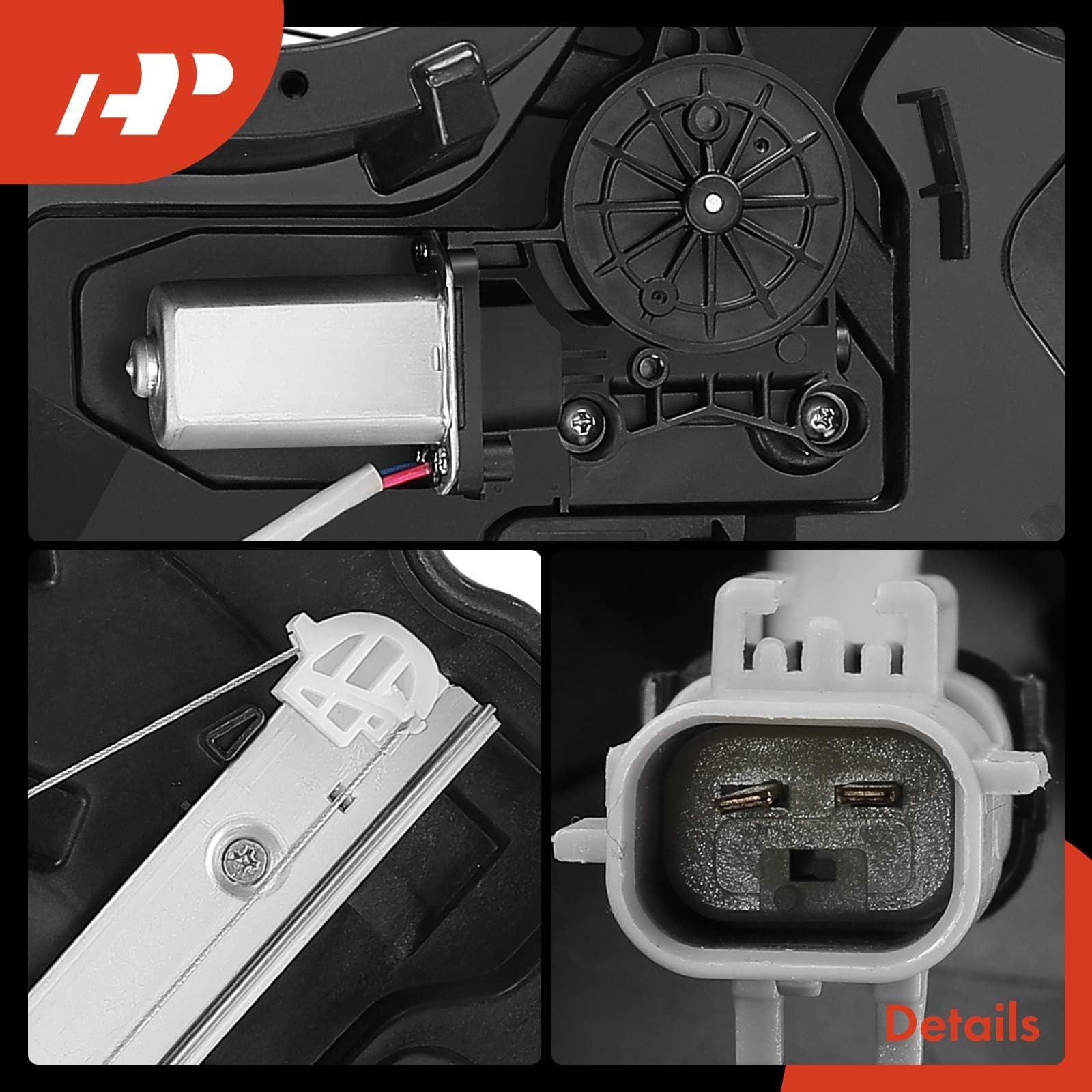 A-Premium mounting points and brackets display showing factory-alignment benefits