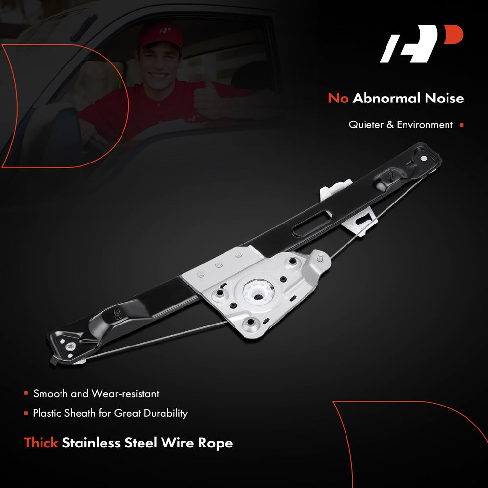 A-Premium mounting points view for accurate bolt alignment and ease of install