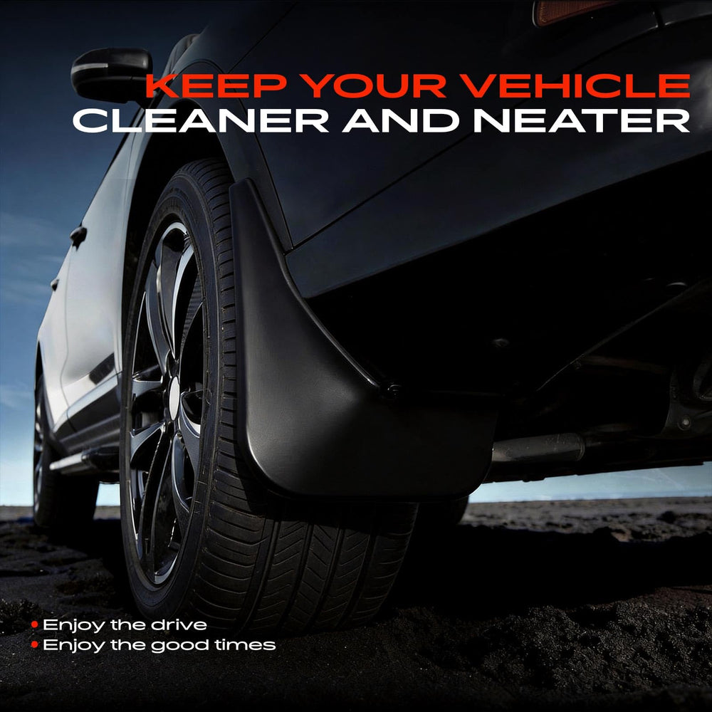 A-Premium mud flap flex demonstration showing impact resistance and flexibility