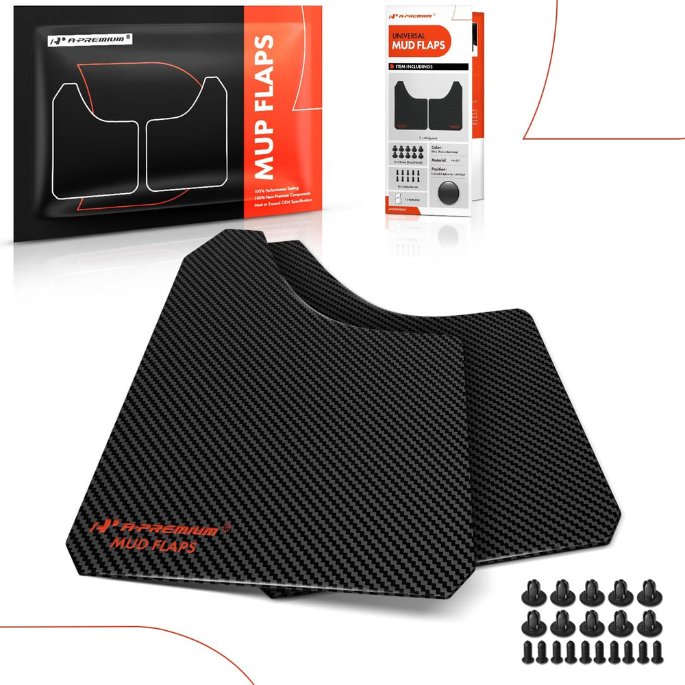 A-Premium mud flaps on off-road truck showcasing protection benefits