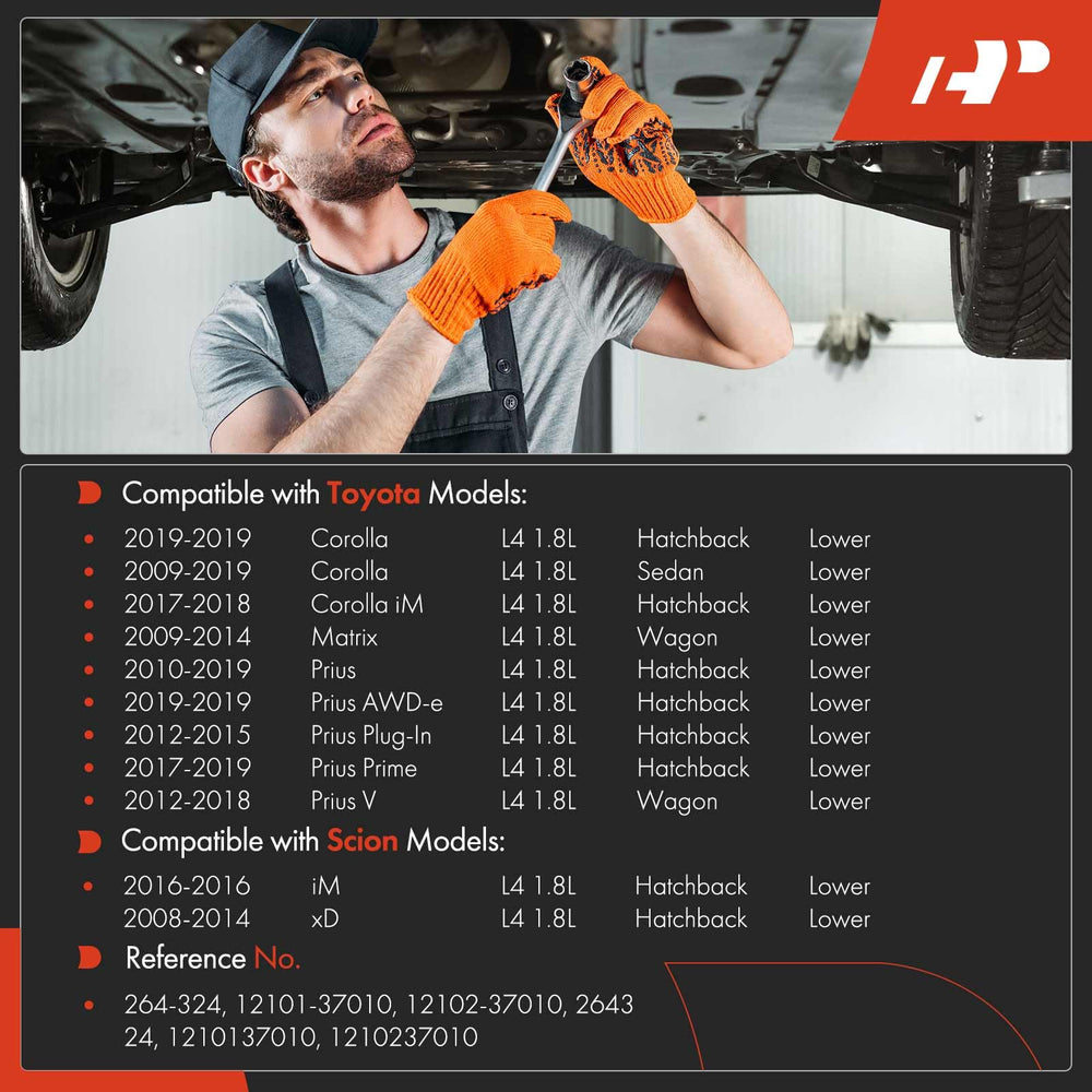 A-Premium side profile highlighting sump depth and improved oil capacity benefit
